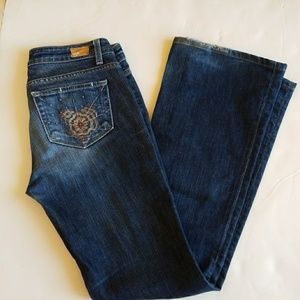 Paige flare leg jeans size 28